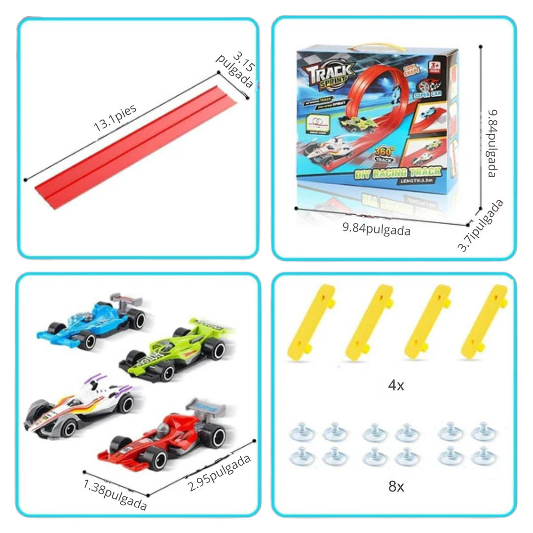 TurboLoop™ – Pistas flexibles para crear y correr