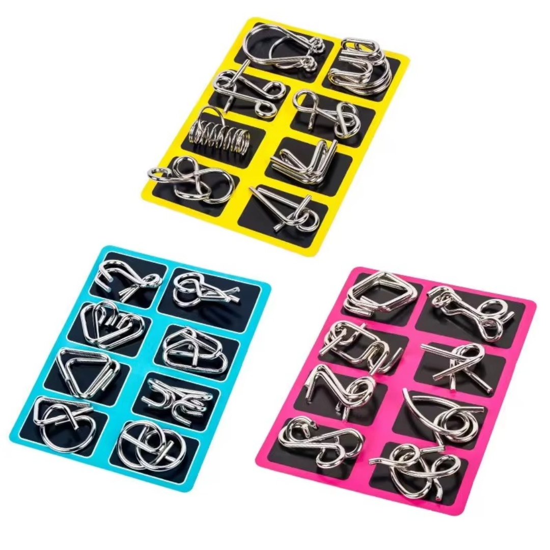 PuzzleMente™ – Retos metálicos para niños y adultos