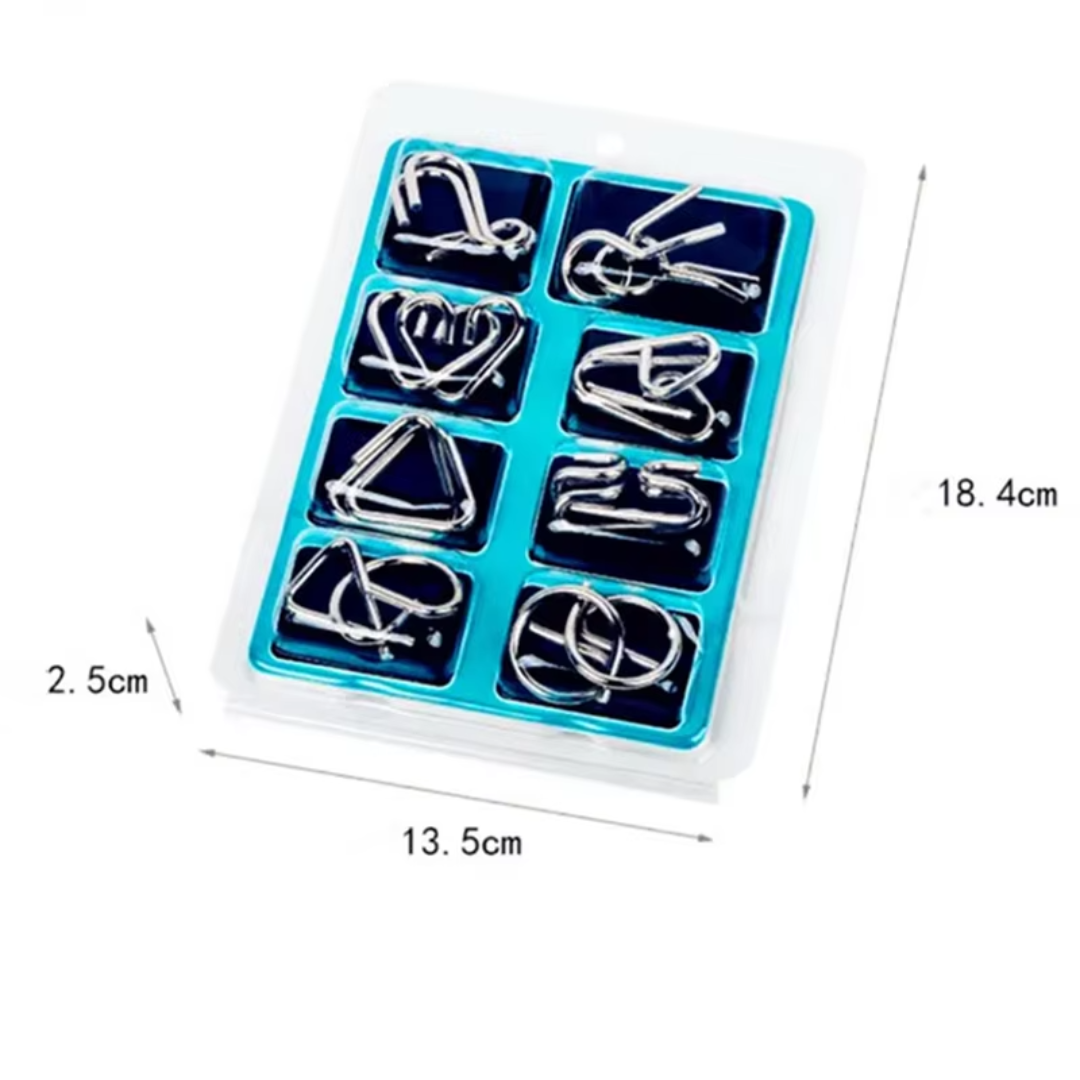 PuzzleMente™ – Retos metálicos para niños y adultos