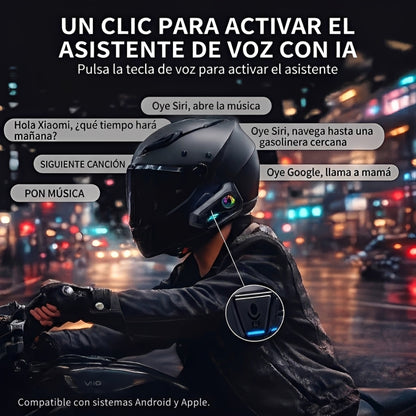 VELOXION™ - Intercomunicador inteligente para casco V12