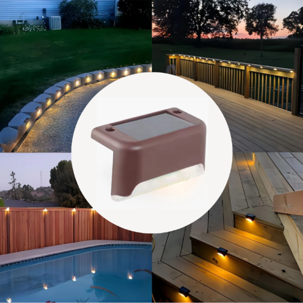 LumiStep™ – Lámpara Solar para Exteriores