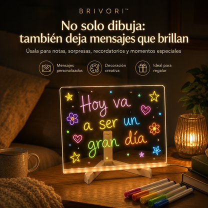 Brivori™ - Tablero LED Creativo