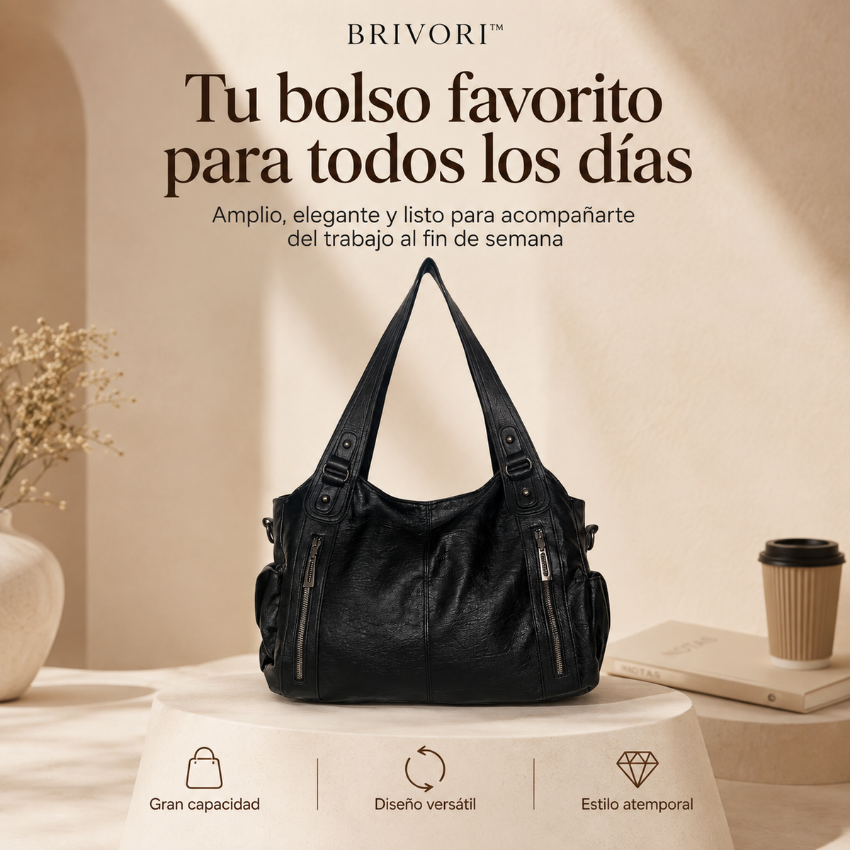 Brivori™ - Bolso Brooklyn para Mujer