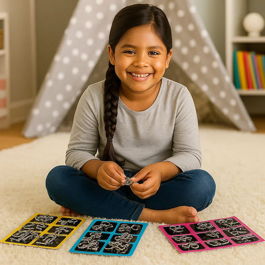 PuzzleMente™ – Retos metálicos para niños y adultos