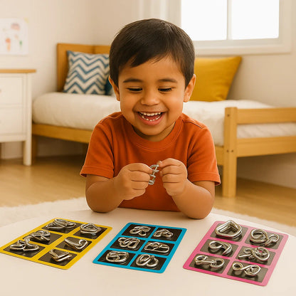 PuzzleMente™ – Retos metálicos para niños y adultos