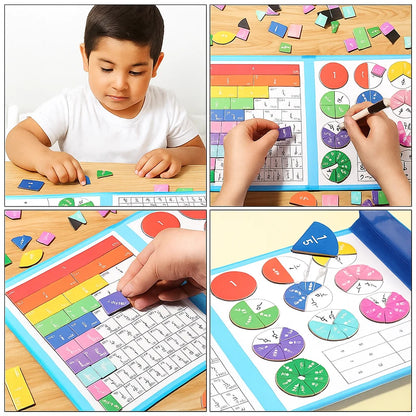 FractoMag™ – Juego magnético de fracciones y decimales