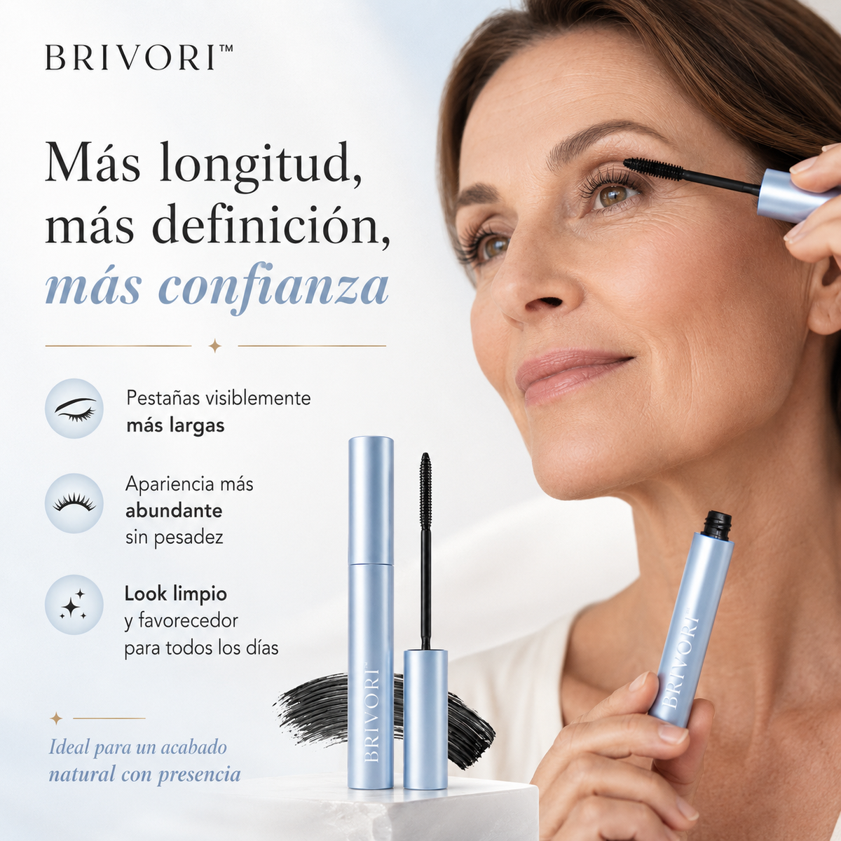 Brivori™ - Máscara para Pestañas Más Largas