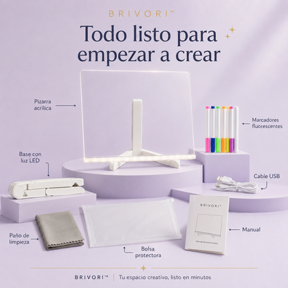 Brivori™ - Tablero LED Creativo