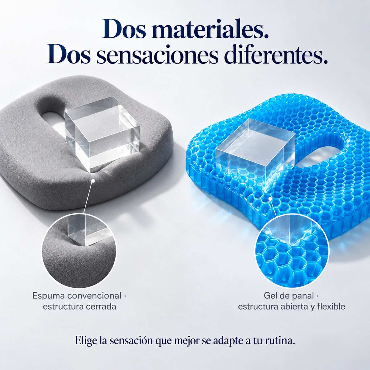 Brivori™ - Cojín de Gel Ortopédico para Coxis