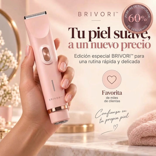 Brivori™ - Recortadora Corporal de Precisión 2 en 1