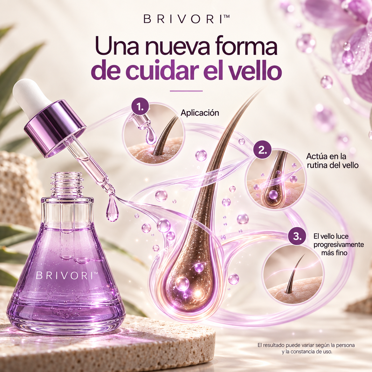 Brivori™ - Sérum Inhibidor de Vello Natural