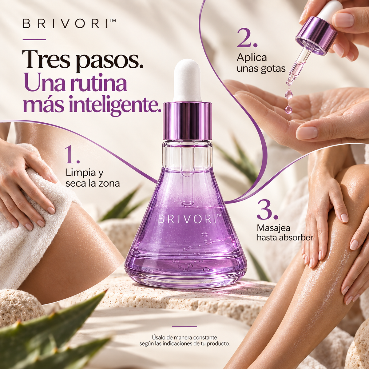 Brivori™ - Sérum Inhibidor de Vello Natural