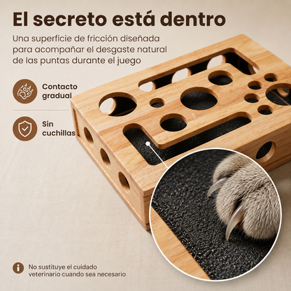 Brivori™ - Limador de Uñas de Madera para Gatos