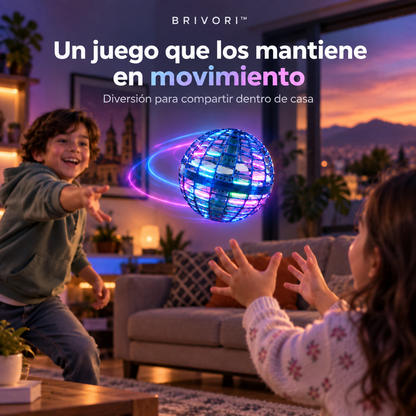 Brivori™ - Esfera Voladora Bomerang con Luces LED