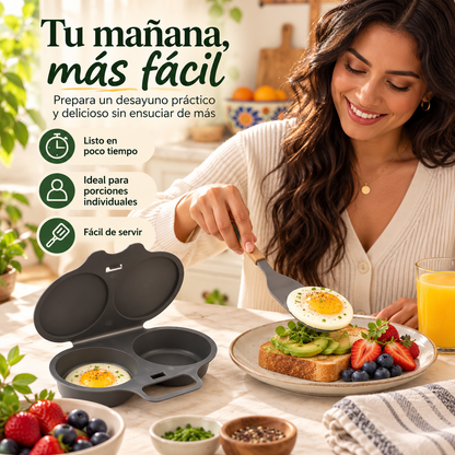 Brivori™ - Cocedor Doble para Huevos