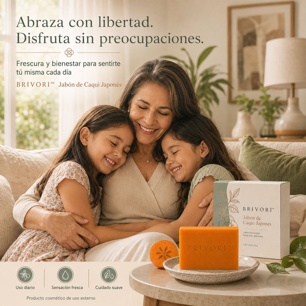 Brivori™ - Jabón de Caqui Japonés Neutralizador de Olor