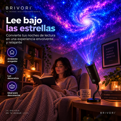Brivori™ - Proyector Galáctico HD