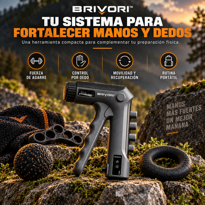 Brivori™ - Entrenador de Agarre Digital