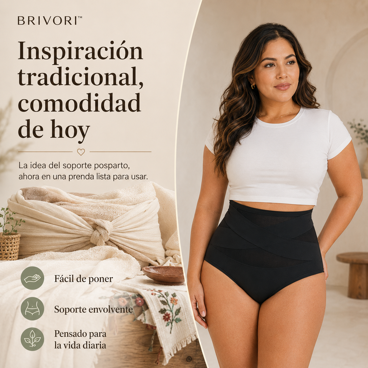 Brivori™ - Faja Moldeadora Postparto