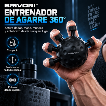 Brivori™ - Entrenador de Antebrazo y Agarre 360°