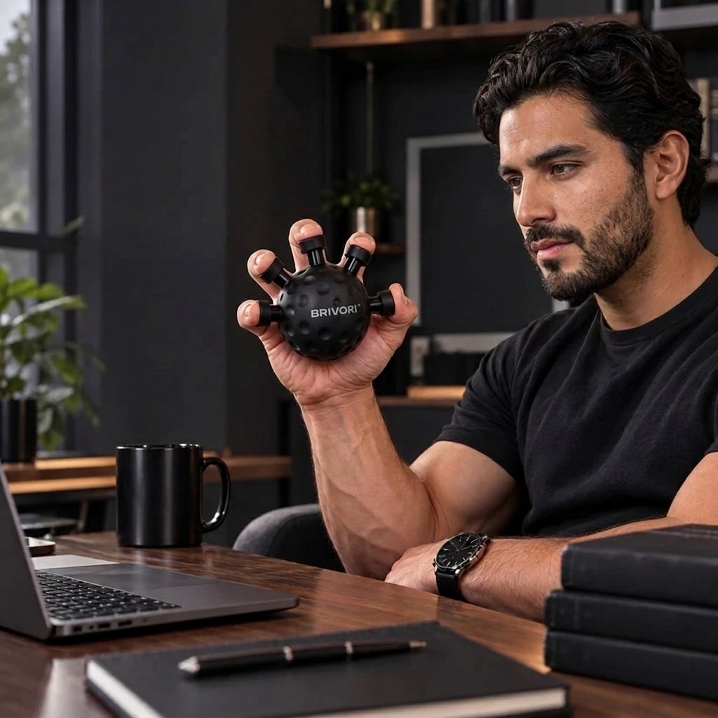 Brivori™ - Entrenador de Antebrazo y Agarre 360°