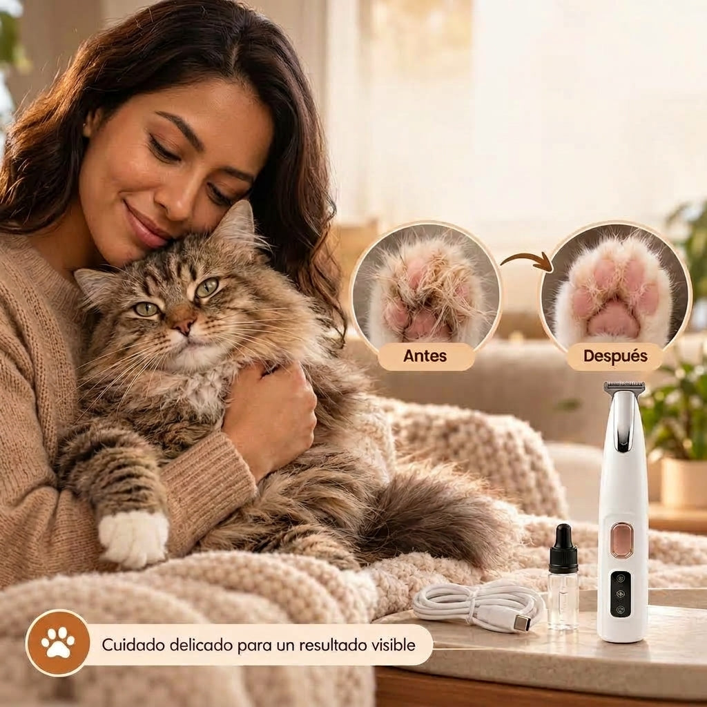 Brivori™ - Rasuradora Silenciosa para Mascotas