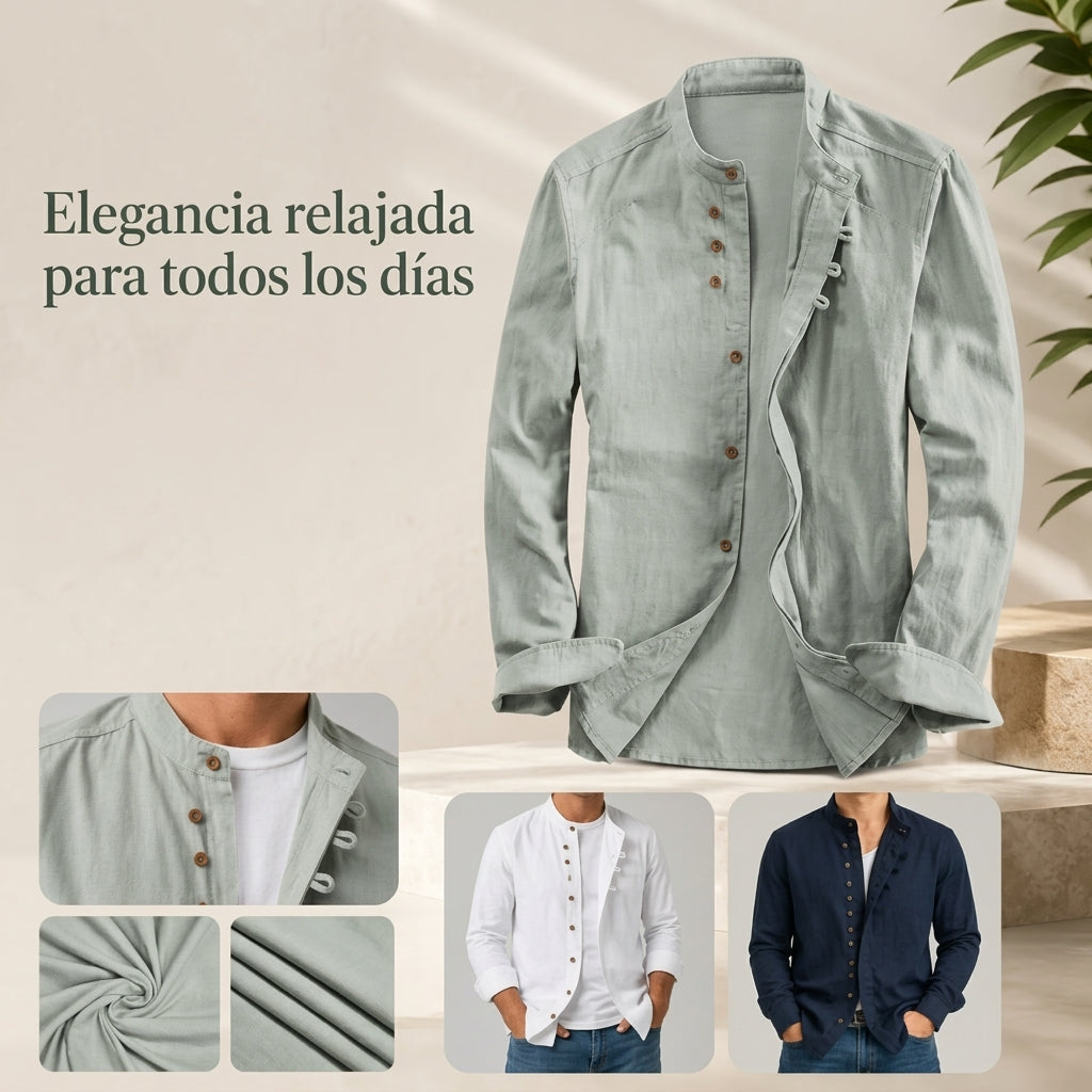 Brivori™ - Camisa Casual para Hombre