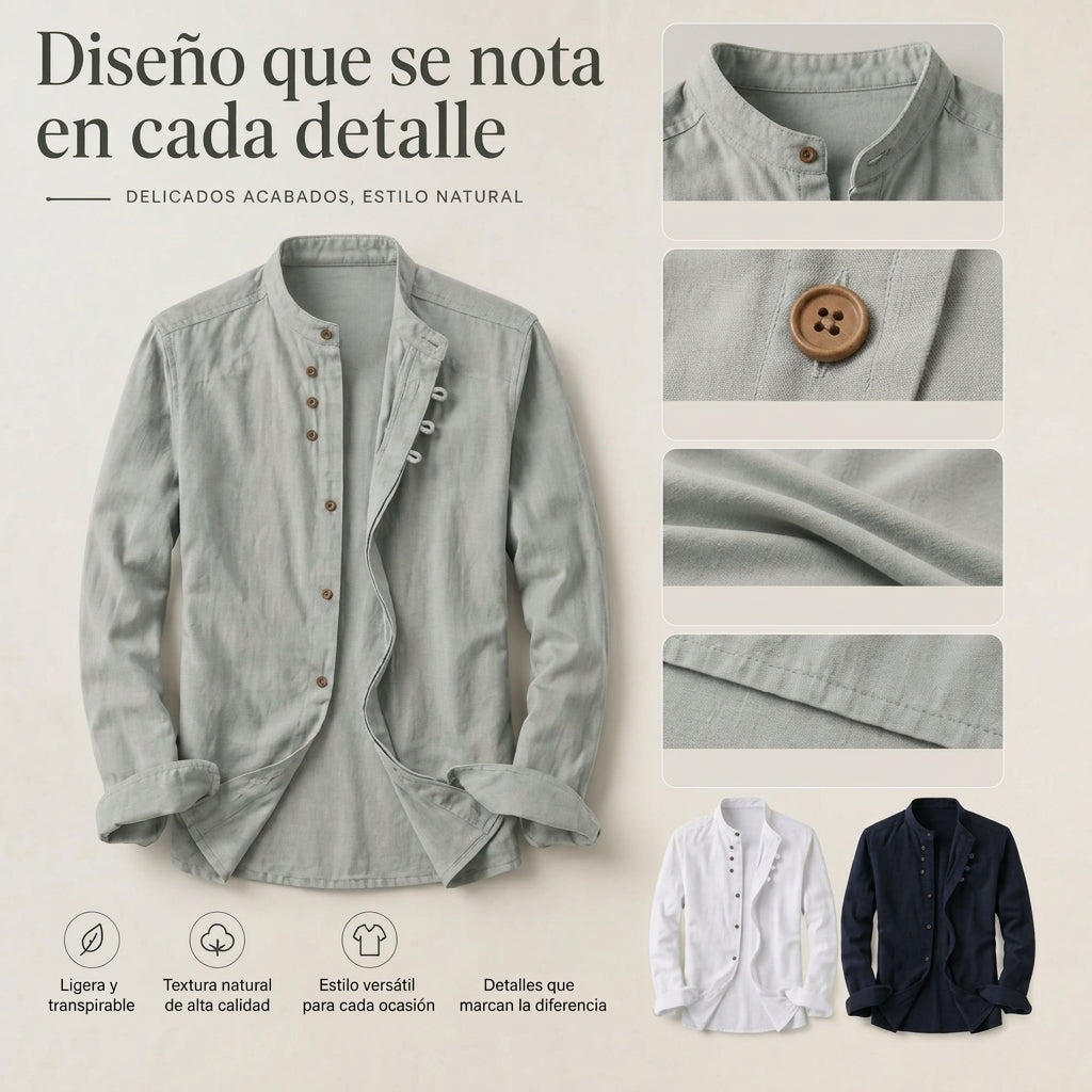 Brivori™ - Camisa Casual para Hombre