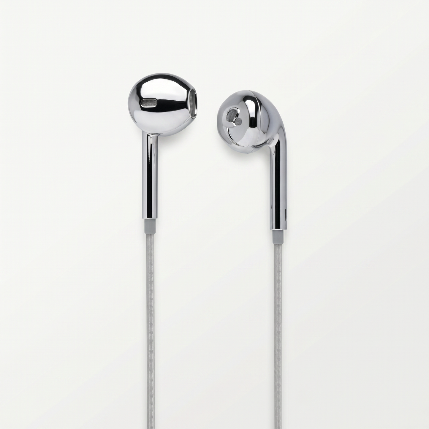 AURION™ - Auriculares con cable cromados