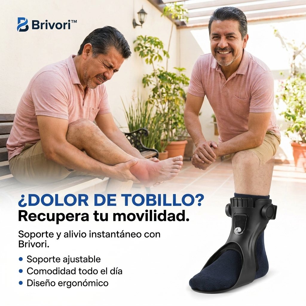 Brivori™ - Órtesis AFO para Pie Caído