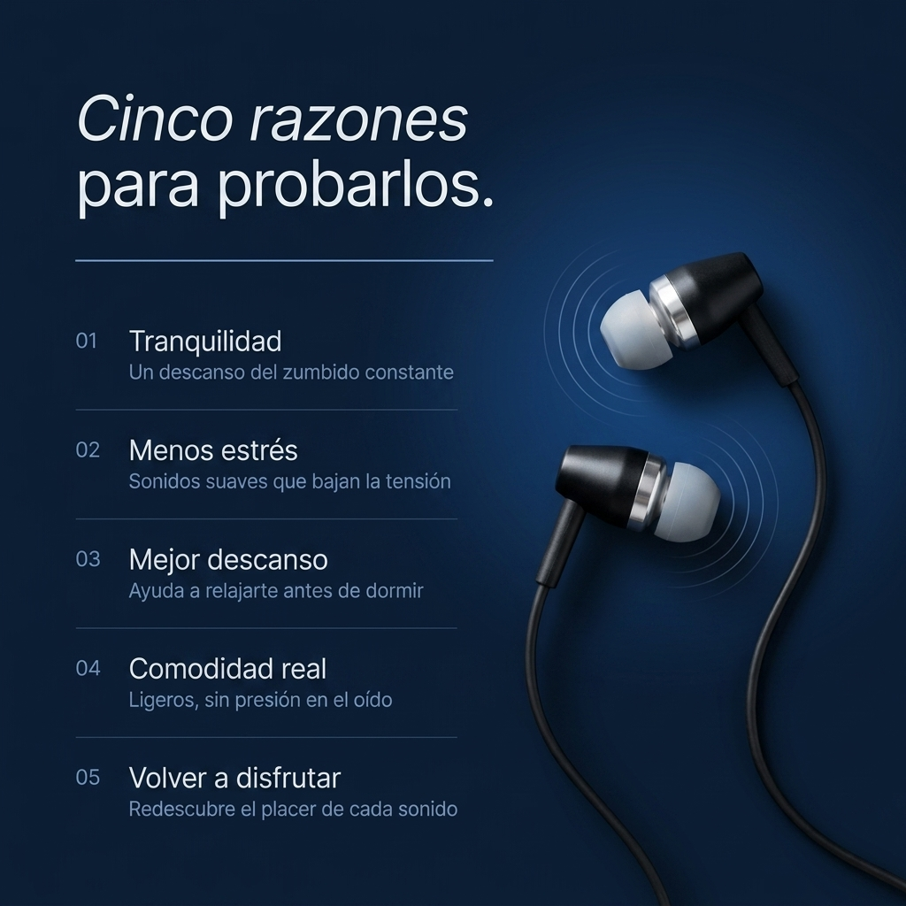 AuriClear™ - Auriculares Terapia Infrarrojo
