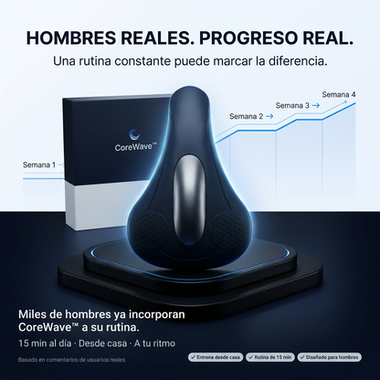 CoreWave™ Pro – Entrenador de Suelo Pélvico Masculino