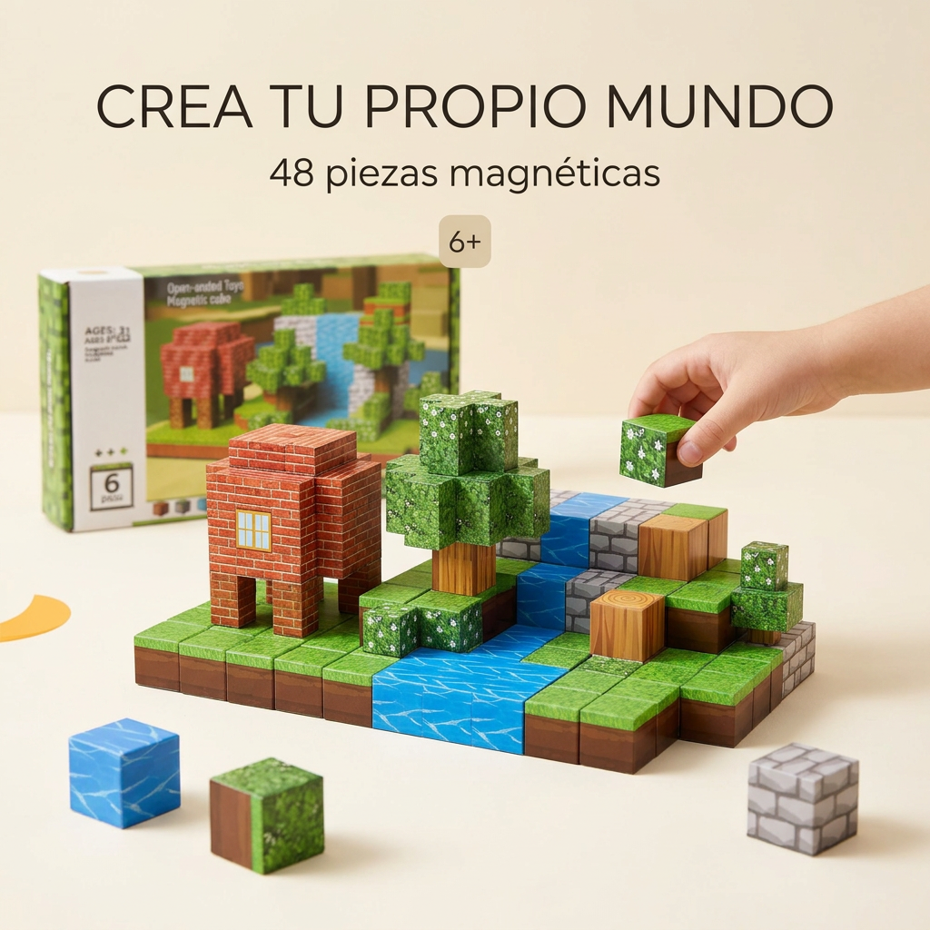 PixelCraft Blocks™ – Construye tu propio mundo