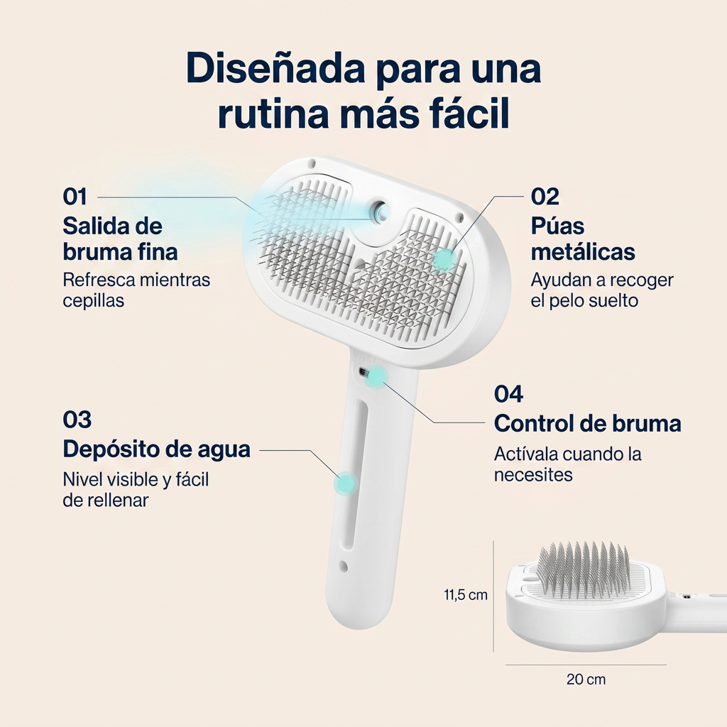 Brivori™ - Cepillo profesional para mascotas