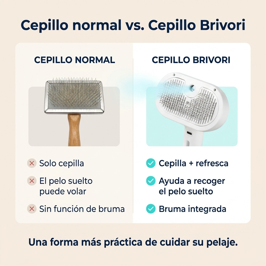 Brivori™ - Cepillo profesional para mascotas