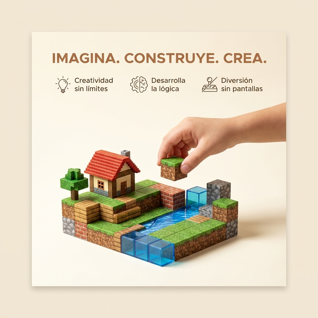 PixelCraft Blocks™ – Construye tu propio mundo