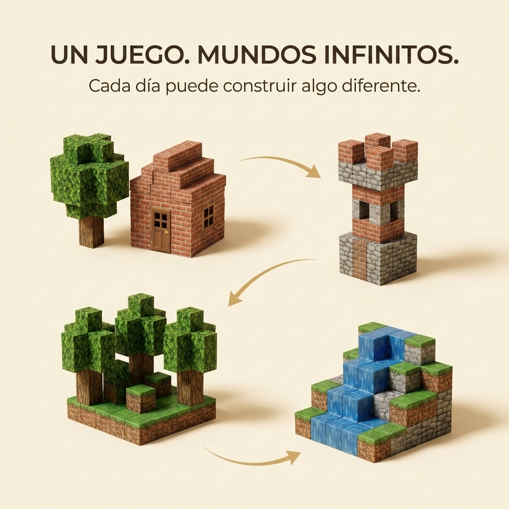 PixelCraft Blocks™ – Construye tu propio mundo