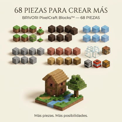 PixelCraft Blocks™ – Construye tu propio mundo