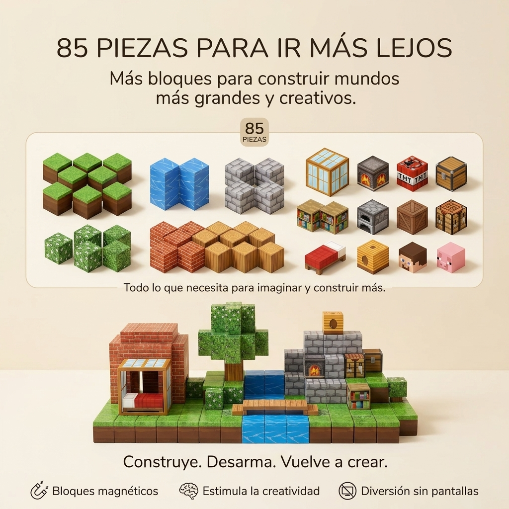 PixelCraft Blocks™ – Construye tu propio mundo