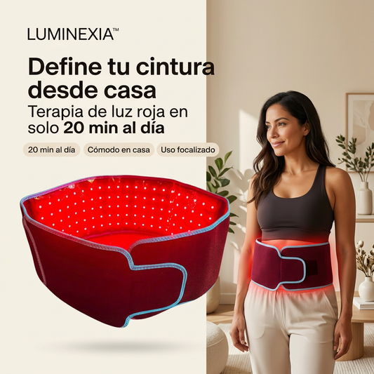 Luminexia™ – Cinturón de terapia con luz roja