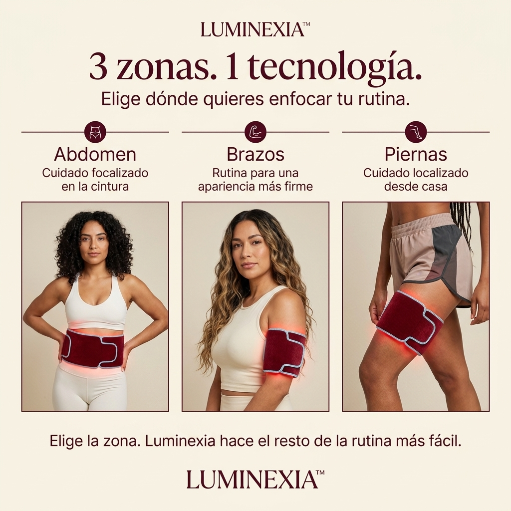 Luminexia™ – Cinturón de terapia con luz roja