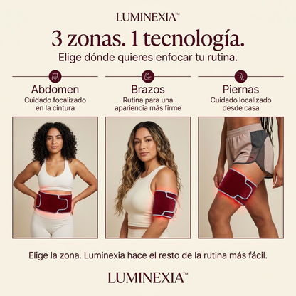 Luminexia™ – Cinturón de terapia con luz roja