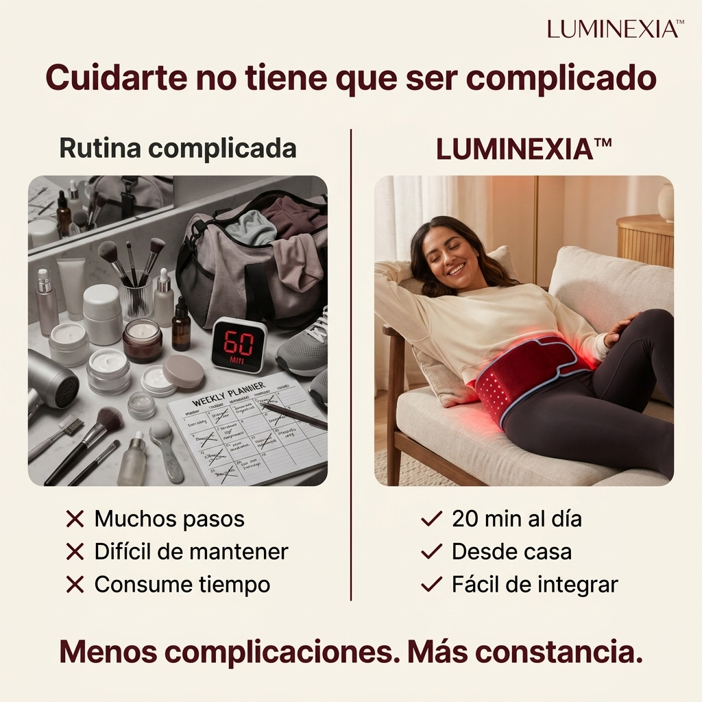 Luminexia™ – Cinturón de terapia con luz roja