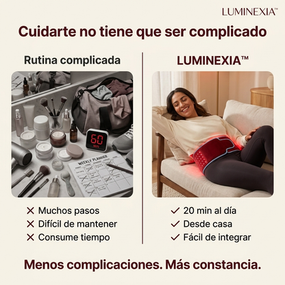 Luminexia™ – Cinturón de terapia con luz roja