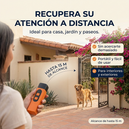 Brivori™ – Control Ultrasónico Antiladridos para Perros