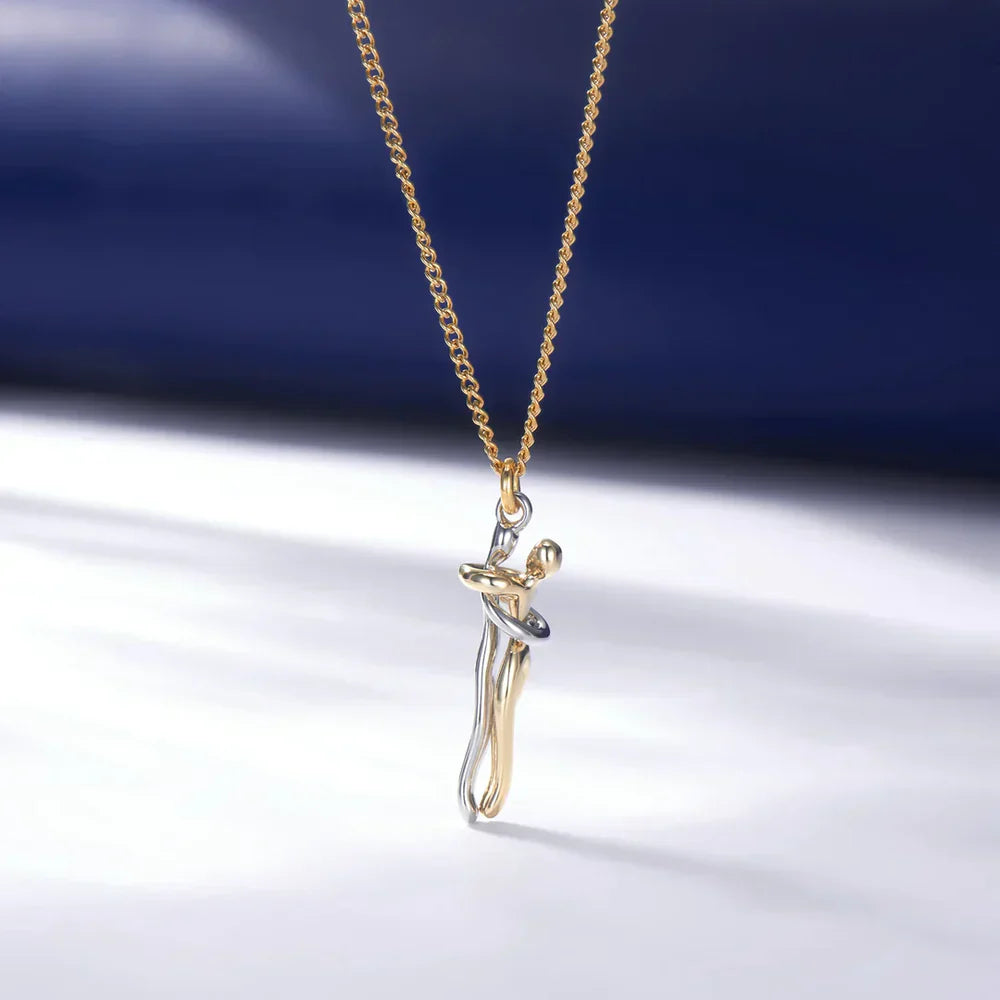 AbrazoEterno™ – Collar símbolo de amor infinito