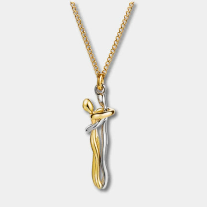 AbrazoEterno™ – Collar símbolo de amor infinito
