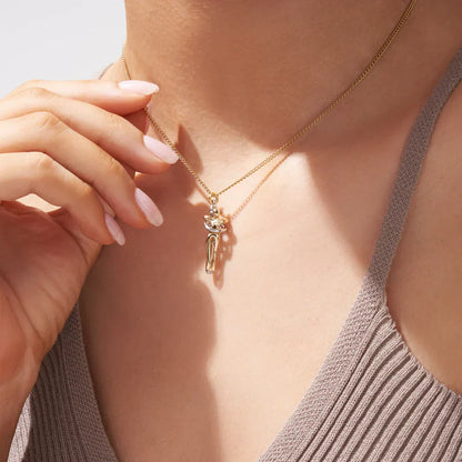 AbrazoEterno™ – Collar símbolo de amor infinito