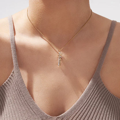 AbrazoEterno™ – Collar símbolo de amor infinito
