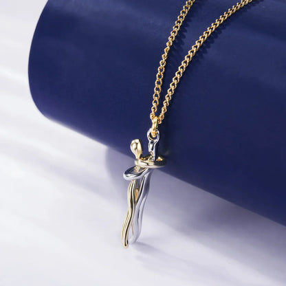 AbrazoEterno™ – Collar símbolo de amor infinito